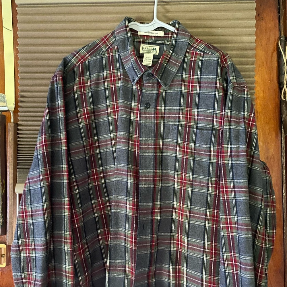 LL Bean Flannel guide series traditional